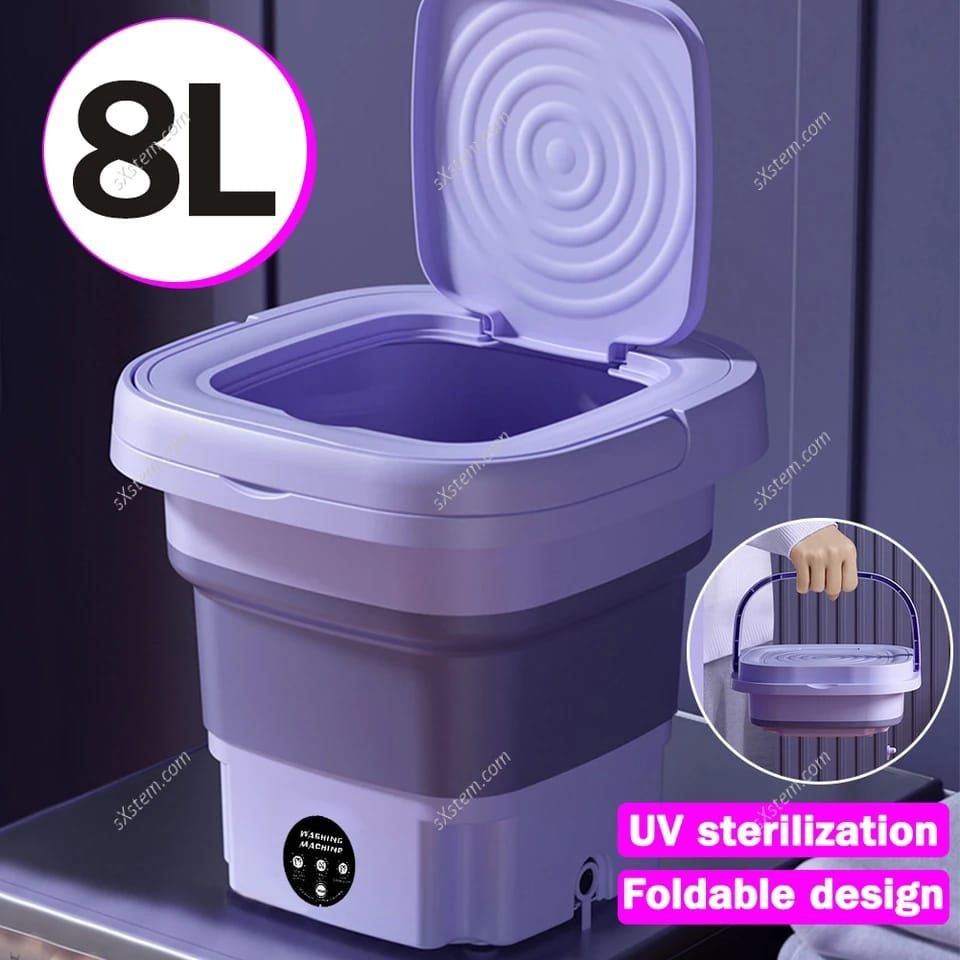 Mini Portable Washing Machine Laundry Tub Indoor Automatic
