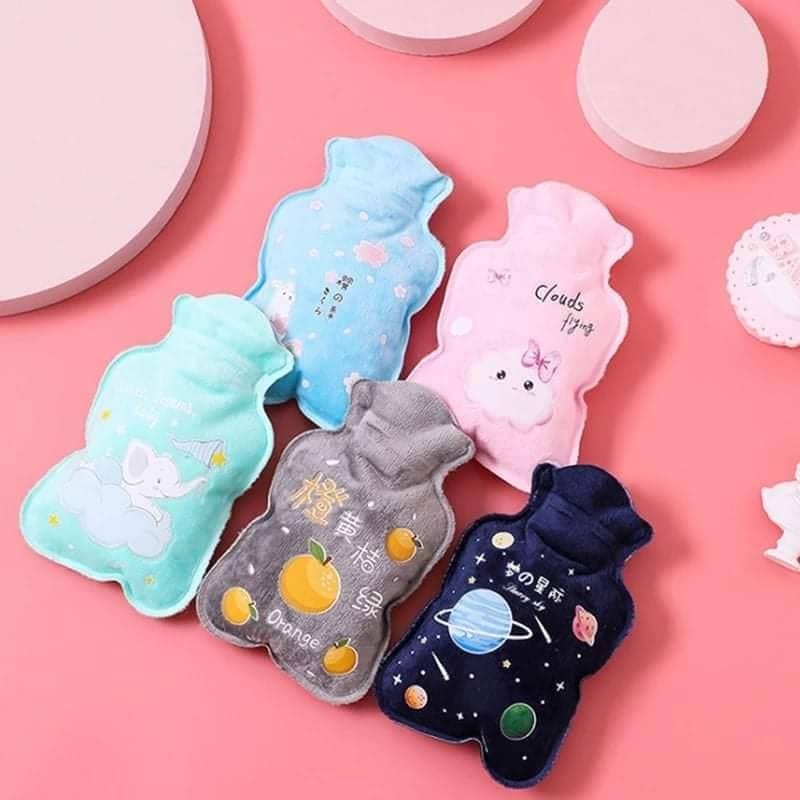 MIni Velvet Hot Water Portable Soft Bag for Babies & Kids-Multicolor - Hot Water Bag - hot water bag